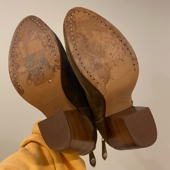 Rag and bone Newbury suede ankle boots - Picture 5 of 5